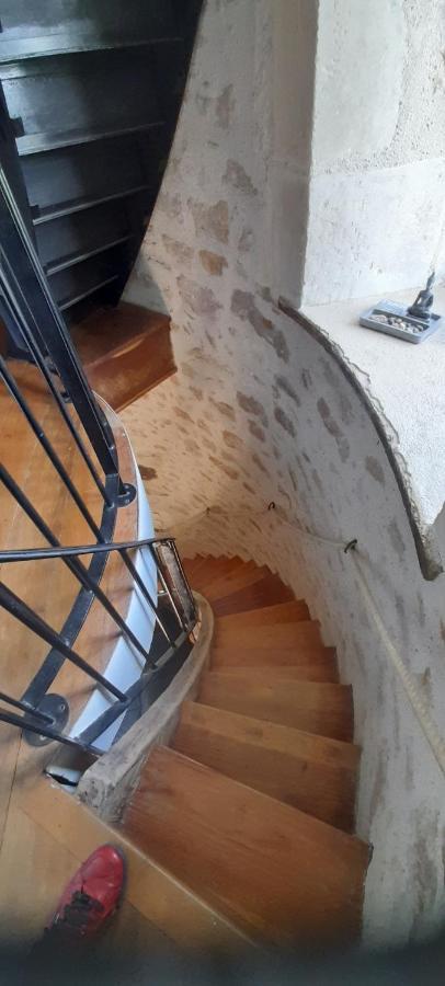 הוילה Saint-Cyr-des-Gats Moulin A Vent Le Champ Du Trail מראה חיצוני תמונה